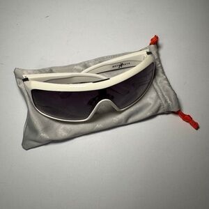 Spy Haymaker Sunglasses White Y2K Sporty Performance Wear